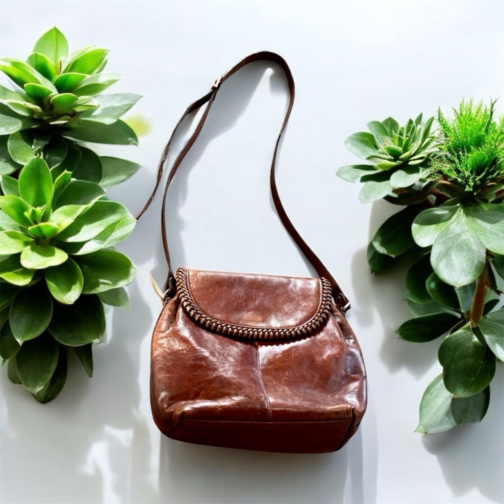 ⭐️Giani Bernini Leather Crossbody Bag⭐️ Vintage